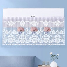 KODACHIEF 매일 쓰는 에어컨 바람커튼 주름 타입 봄빛깔 만원 + 구름 90 x 40 cm, 1개