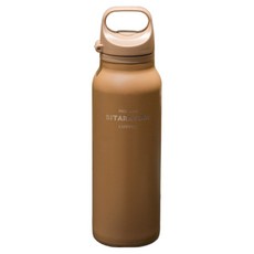 Sitarayuri 一鍵彈蓋運動保溫壺, 1個, 600ml, 咖啡色