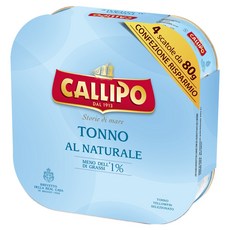 CALLIPO 水煮鮪魚 4入組, 320g, 1個