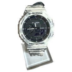 CASIO 卡西歐 G-SHOCK 雙顯運動電子錶 GAE-2100GC-7ADR