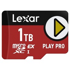 Lexar 雷克沙 PLAY PRO microSDXC Express 超高速記憶卡 Switch 2專用, 1個, 1TB