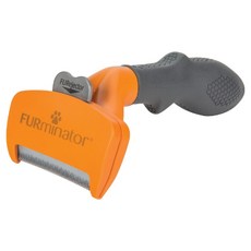 FURminator 神效專利去毛梳 長毛中型犬專用, 橘色, 1個