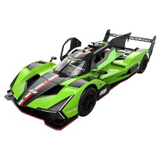 RASTAR 星輝 1:14 藍寶堅尼 SC63 LMDH 遙控車 10150, 1個, 綠色