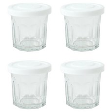 Joliema 矽膠蓋密封玻璃瓶 白色 Twinkle Jar