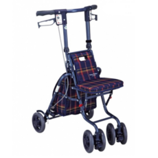 SHIMA SUNNY WALKER AW-SP 小型散步車/助步車 D068 格子藍, 1個