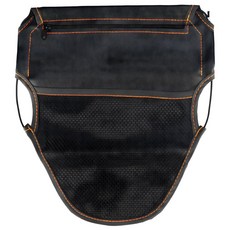 小麥購物 機車椅墊車廂置物袋 G682, 黑色, 1個