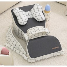 베이비스텔라 세컨드 리뉴얼 역류방지 21도 분유전용 수유쿠션, 혼합색상