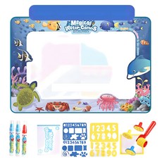 MIMI 嚴選 水畫布套裝 可重複使用 海洋世界, 100 x 80cm, 1個