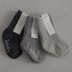 피카부 골지 울양말 3켤레 세트