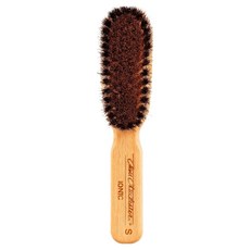 Chris Christensen 克莉絲汀森 抗靜電木柄黃銅豬鬃亮毛離子梳 小, 經典原木色, 1個