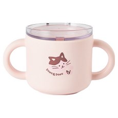 도노도노 유아용 맘마존 자기주도 물컵, 150ml, 1개, 키티코튼핑크