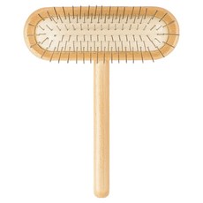 Chris Christensen 克莉絲汀森 經典木柄T型針梳 27mm, 經典原木色, 1個