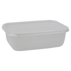 아이엔피 SK 반투명 PP 다용도 밀폐 사각 죽용기 뚜껑세트 중 800ml, 20세트