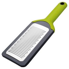 ibili 附蓋手握式刨刀 細方孔, 1個, 黑色 + 銀色 + 綠色