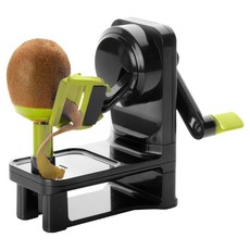 ibili 旋轉式蘋果削皮器, 1個, 黑色