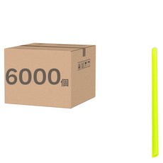 圓圓 大包裝吸管 618 全色, 6000個裝, 1箱