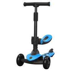 藍寶堅尼兒童滑板車 + 座椅組合, 1套, 藍色