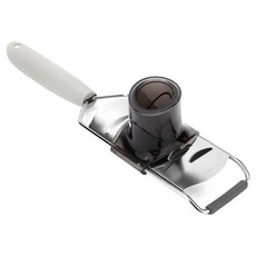 LuigiFerrero Norsk 壓器 + 止滑起司檸檬刨片器 30mm, 灰色 + 銀色, 1套