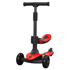 藍寶堅尼兒童滑板車 + 鞍座套組, 1套, 岩漿紅