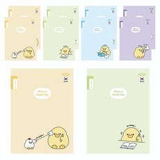 펜피아 5칸 기초 1000 초등 제본 유선노트, 랜덤발송, 10개