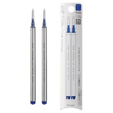 PILOT 百樂 FRIXION Ball Knock Zone 原子筆筆芯 0.7mm, 2個, 藍色