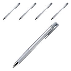 PILOT 百樂 金屬色果汁筆 0.4mm, 銀色, 5個