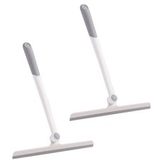 角度可調浴室地板除水刮水器 白色, 2個