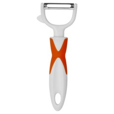 EXCELSA Xline Y型削皮刀, 白色 + 紅色, 1個
