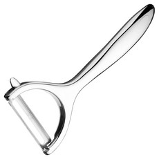 Masterclass Y型鏡亮削皮器, 1個, 銀色