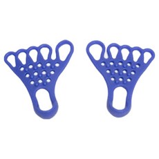 굿굿샵 발가락 스트레칭기 양발착용 세트 블루, 1세트