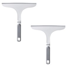 EVER HOUSE 基本款浴室玻璃刮水器 FREE, 灰色, 2個