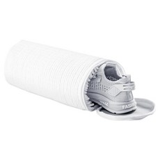 Royhome 運動鞋鞋子洗衣圓筒洗衣袋, 1個, 白色