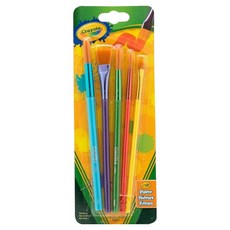 Crayola 刷具5個裝, 1組, 0.4 x 3.4 x 9cm