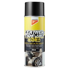 캉가루 캔형 레자 광택 왁스 간편히 뿌리는 캔레자왁스 400ml, 1개