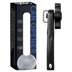 Bareunliving 智慧開罐器, 黑色, 1個