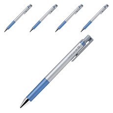 PILOT 百樂 金屬色 Juice Up 原子筆 0.4mm, 金屬藍, 5個