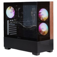 주연테크 2025 카운터 D6 라이젠5 라이젠 7000 시리즈 지포스 RTX 4060 Ti, 블랙, D675F46T-B, 512GB, 16GB, Free DOS