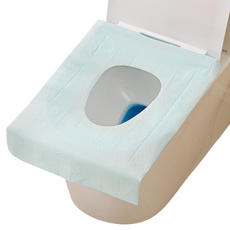 Mirhome Furni 一次性旅行用超大型馬桶坐墊, 30個, 綠色