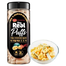 하림펫푸드 더리얼 강아지 퍼프 간식, 단호박, 38g, 1개