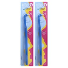 WEDENT 威登 單束細軟毛牙刷 藍色, 1入, 2個, 5mm