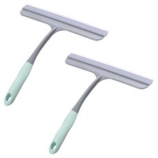 로커스 다용도 주방 욕실 물기 흔적 제거 스퀴지, 2개, 블루