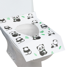 미르홈퍼니 일회용 여행용 초대형 변기커버, 판다, 30개