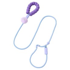 PASTEL PET 寵物絨球一體型項圈, 1個, 紫色