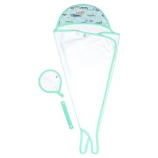 프랜대디 신생아 뱀부 목욕타올 앞치마 수건, 애플그린악어, 1개