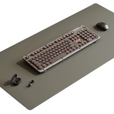미야몽 세련된 데스크매트 방수, 그레이
