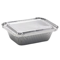 Swan焗烤用免洗鋁箔容器 5入+蓋子 5入組, 1組, 1組