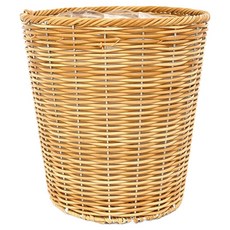 도시정원 라탄 플라스틱 화분바구니 4호 AP637S, 투톤베이지, 1개