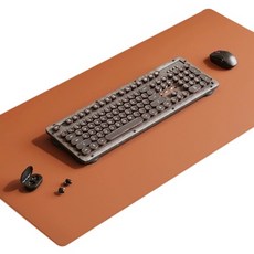 미야몽 세련된 데스크매트 방수, 브라운