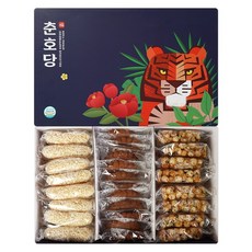 春湖堂潭陽韓菓藥菓+Oranda+油菓韓菓禮盒 名人1號, 1套, 900g