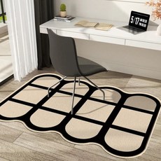 AFAMIC 艾法 地板防刮電腦椅地墊/水晶絨印花地毯